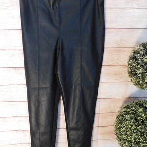 MNG FAUX LEATHER LEGGINGS